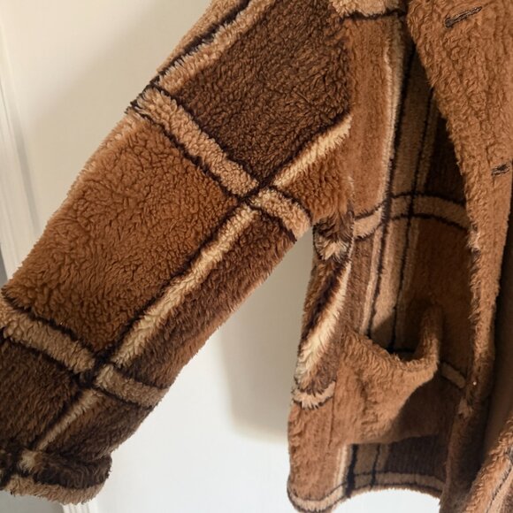 Doen Heirloom Easton Sherpa Jacket Coat Sz M RARE - Picture 9 of 16